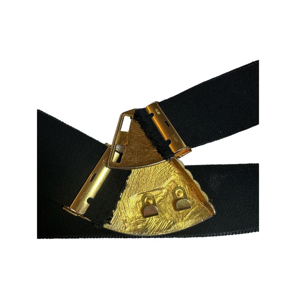 Vintage GUTOS 1960s West Germany Retro Glam Sequins Metal Belt - Picture 2 of 11